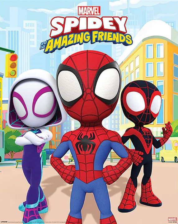 Movies Comics Posters :: Mini Poster - 40x50cm :: Spidey and His Amazing  Friends - Power of 3 - Poster Hub