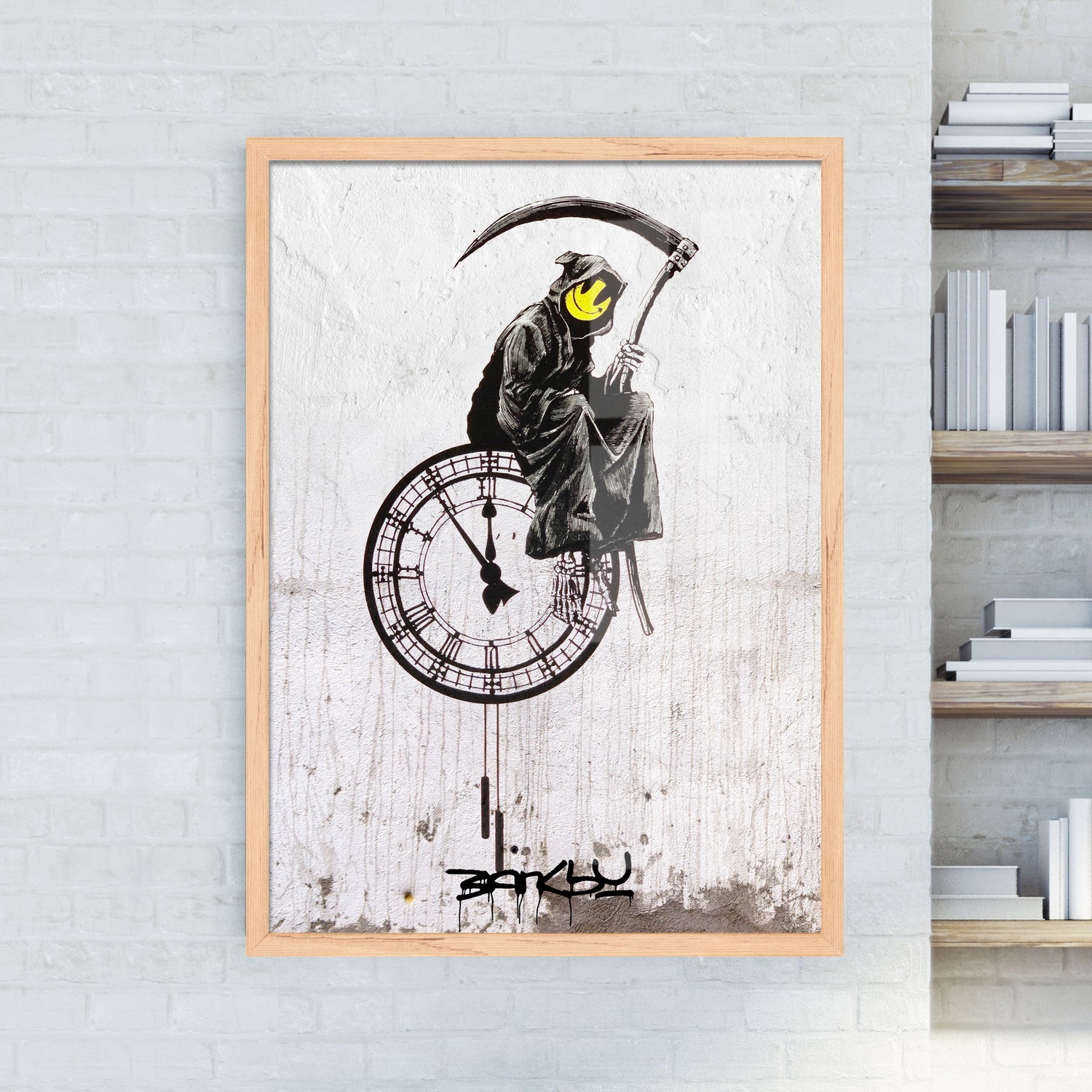 Lifestyle Posters :: Banksy :: Banksy (Grin Reaper - London) - Poster Hub
